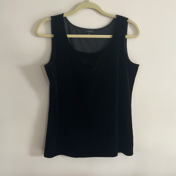 Talbots Stretch Velvet Shell - Picture 2 of 4